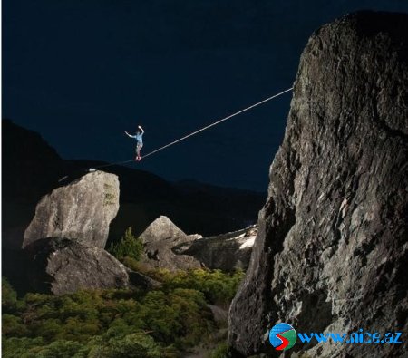 Möhtəşəm bir Slackline [ExCLuSiVe - 13 Foto]