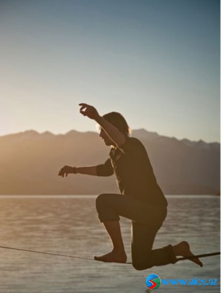Möhtəşəm bir Slackline [ExCLuSiVe - 13 Foto]