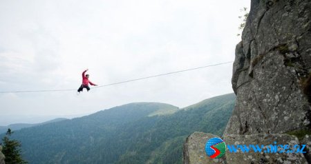 Möhtəşəm bir Slackline [ExCLuSiVe - 13 Foto]