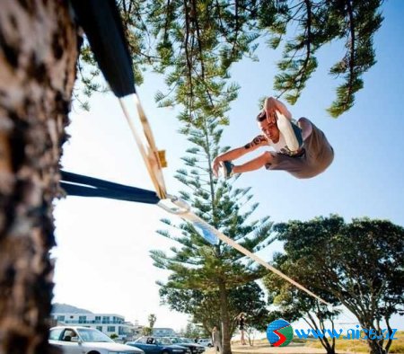 Möhtəşəm bir Slackline [ExCLuSiVe - 13 Foto]