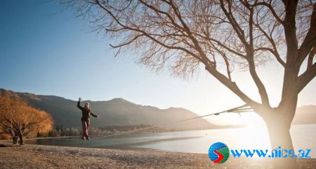 Möhtəşəm bir Slackline [ExCLuSiVe - 13 Foto]