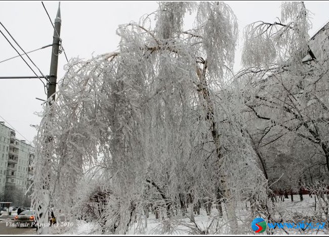 Buz bağlamış Moskva [FOTO]